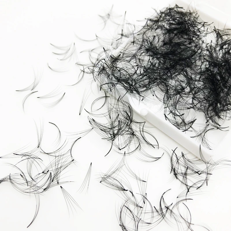 

Flash Girl 5D Premade Fans Lashes Russia Volume Professional Eyelash Extension Individual C/D Curl Eyelash Extension Short Stem