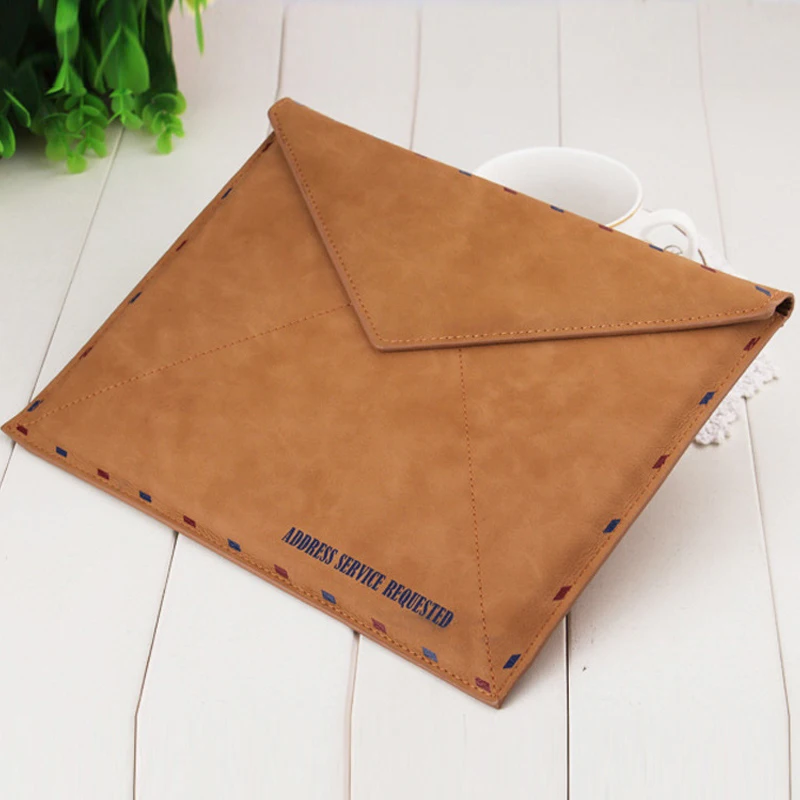 

Leather Case Cover For iPad Mini 2 3 4 5 iPad air Vintage Envelope Sleeve Bag Protective Laptop Tablet Phone Case for iPhone