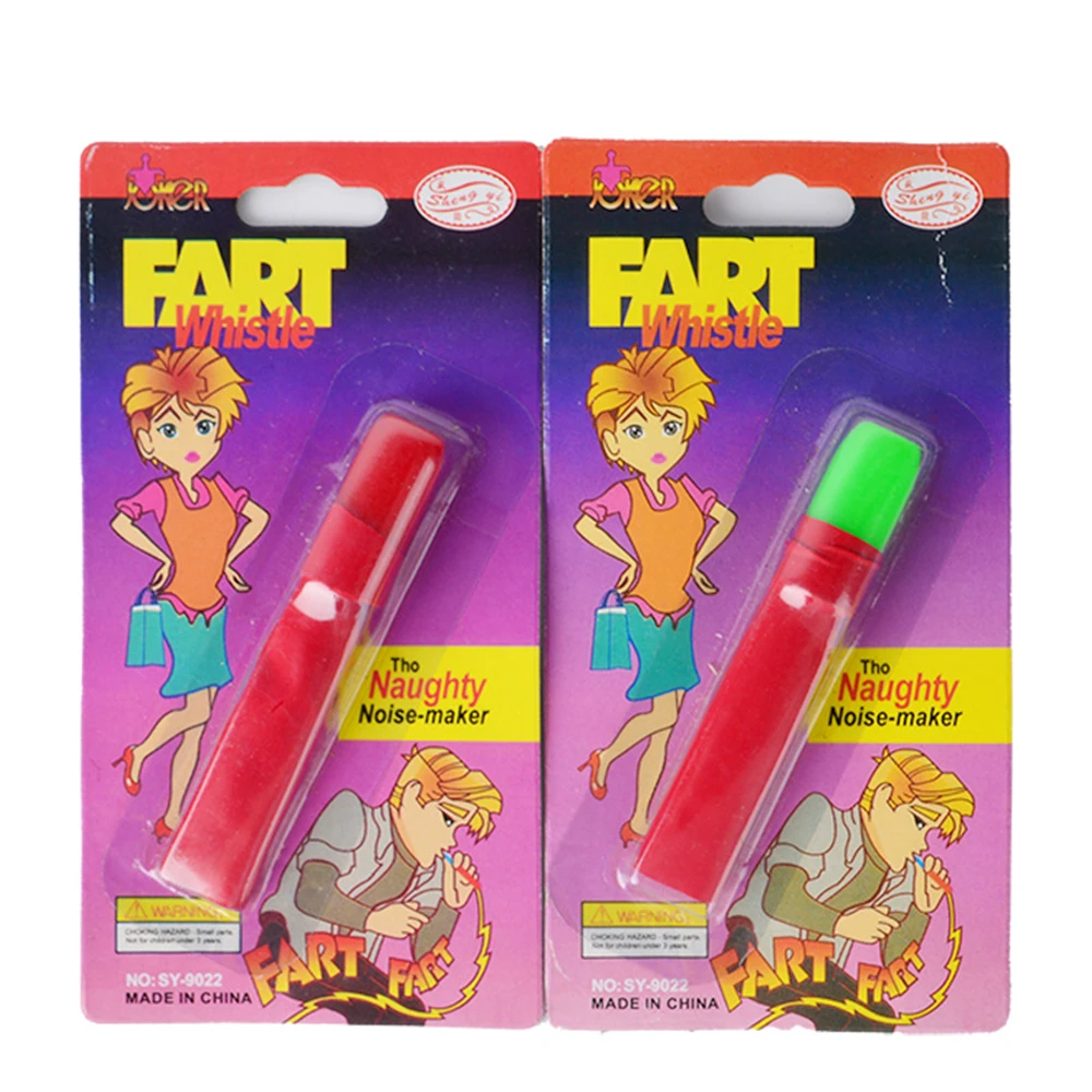 

Weird Tricky Fart Whistle Funny Toy Prank Startled Foul Whistle Fart Machine Game Practical Joke April Fools Day Gift Juguetes