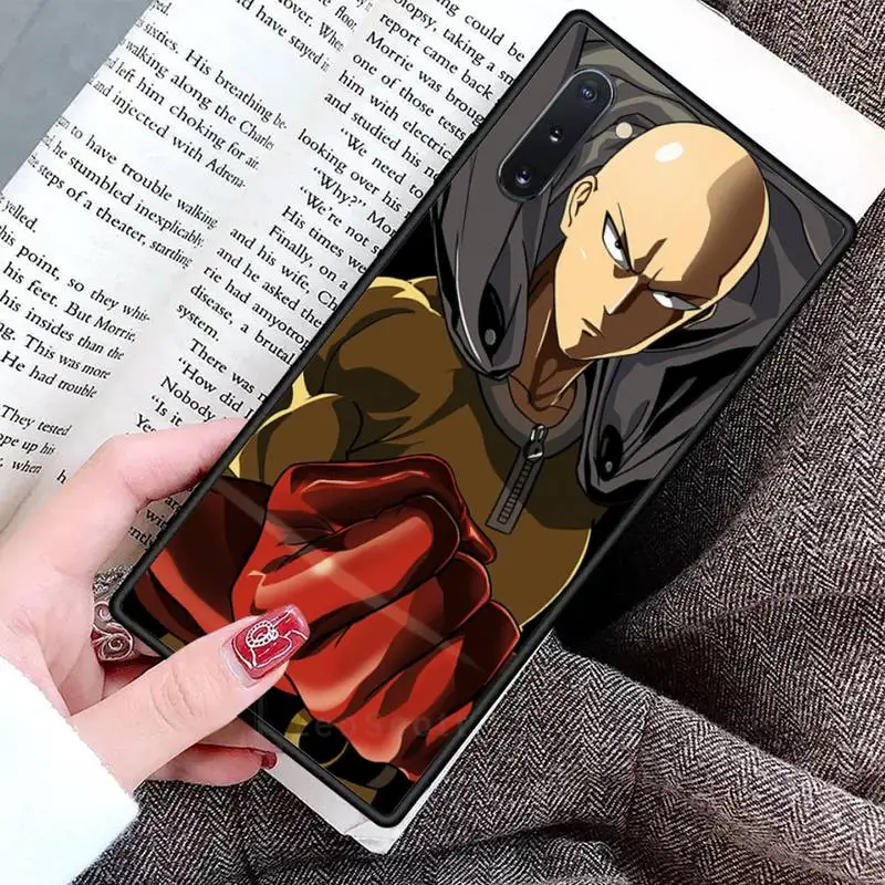 

Anime One Punch Man Phone Cases For Samsung Galaxy S8 S9 S10 Plus S10E Note 3 4 5 6 7 8 9 10 Pro Lite cover