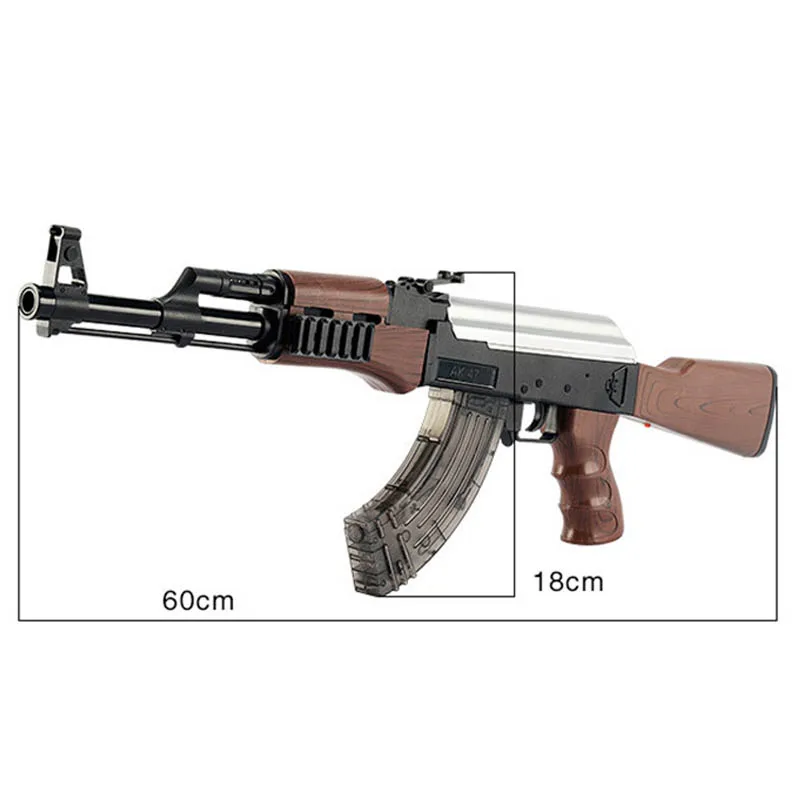 AK47 Электрический всплеск детский игрушечный пистолет водный для мальчиков винтовка пистолет Открытый Живой CS игры руководство винтовка игрушки для рождественских подарков