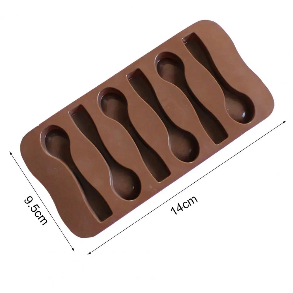 

1PCS Dessert Mold Healthy Easy to Use Lightweight Chocolate Spoon Kitchen Tool for Dessert House Baking Tools PastryTools