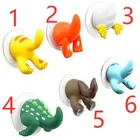 Специальное предложение, держатель для ключей с животным хвостом, настенный крюк для полотенца, настенный крючок для ванной комнаты с присоской, вешалка для пальто и шляп, крючки