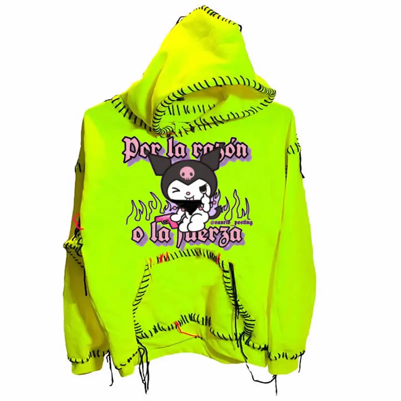 Худи Street Rock Hoodiees в эстетике с капюшоном dies1of1 худи ручной вышивкой стиле рэп хип