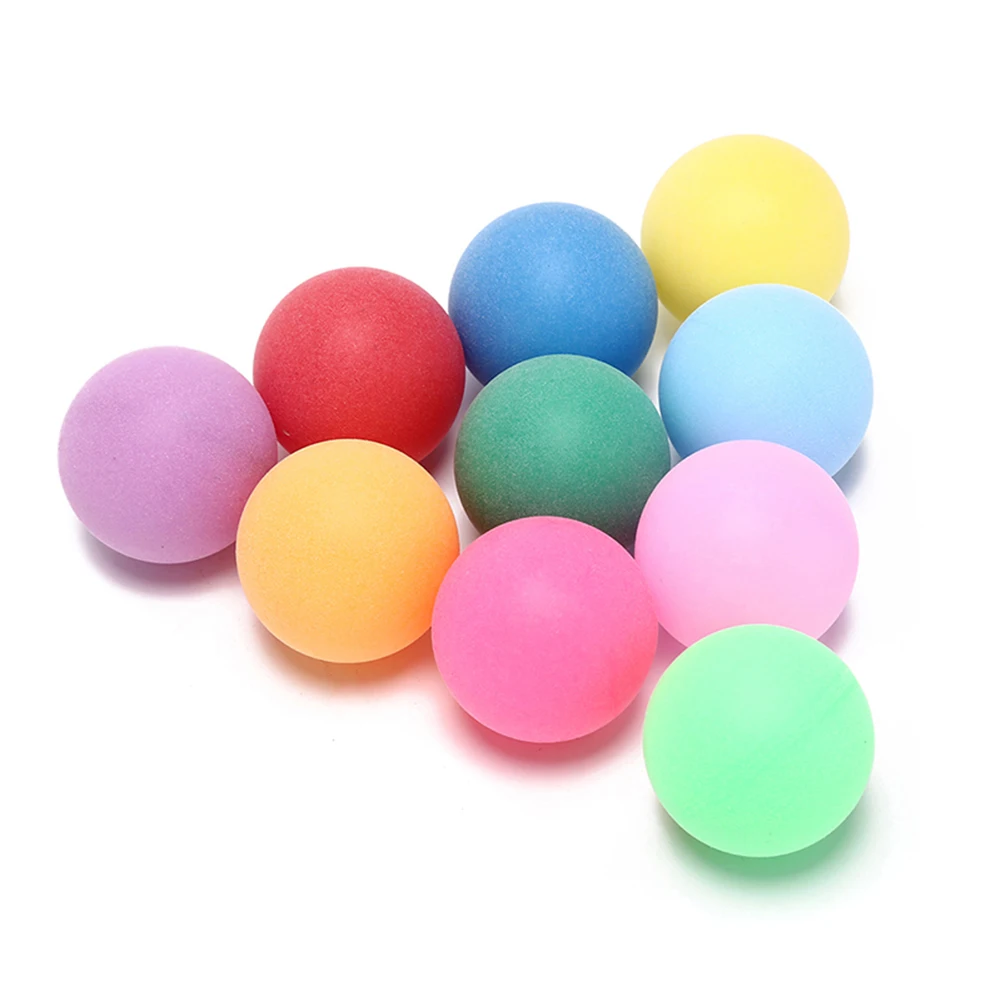 

40mm Table Tennis Balls 2.4g Random Colours 50pcs for Games Outdoor Sport FEA889