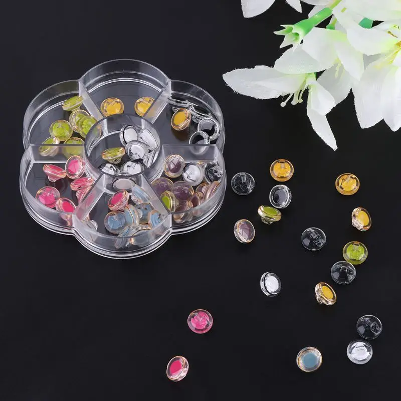 

70pcs Plastic Safety Eyes Button Sew On Bear Doll Animal Stuffed Plush Toys DIY Hand Sewing Accessories