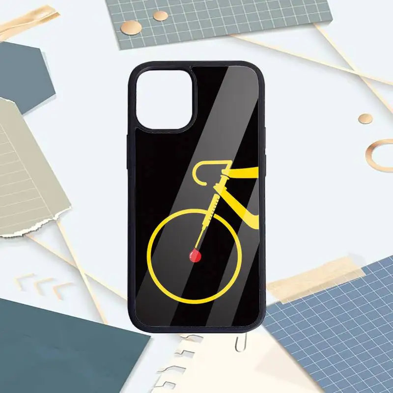 

Bike sport love Bicycles free color Phone Case PC for iPhone 11 12 pro XS MAX 8 7 6 6S Plus X 5S SE 2020 XR