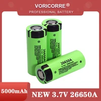 varicore 26650a li ion battery 3 7v 5000ma rechargeable batteries discharger 20a power battery for flashlight e tools battery