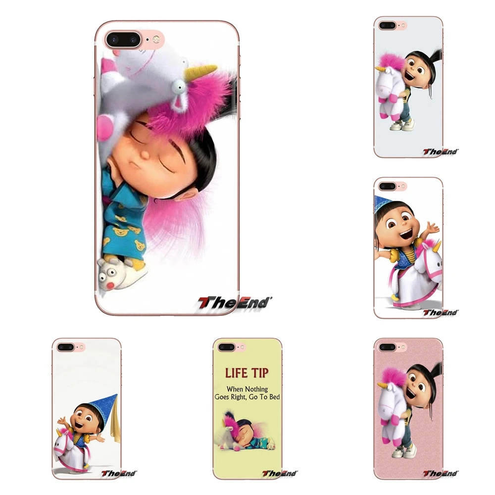 Transparent Soft Cases Covers For Xiaomi Redmi 4A S2 Note 3 3S 4 4X 5 Plus 6 7 6A Pro Pocophone F1 Minion My Unicorn Agnes |