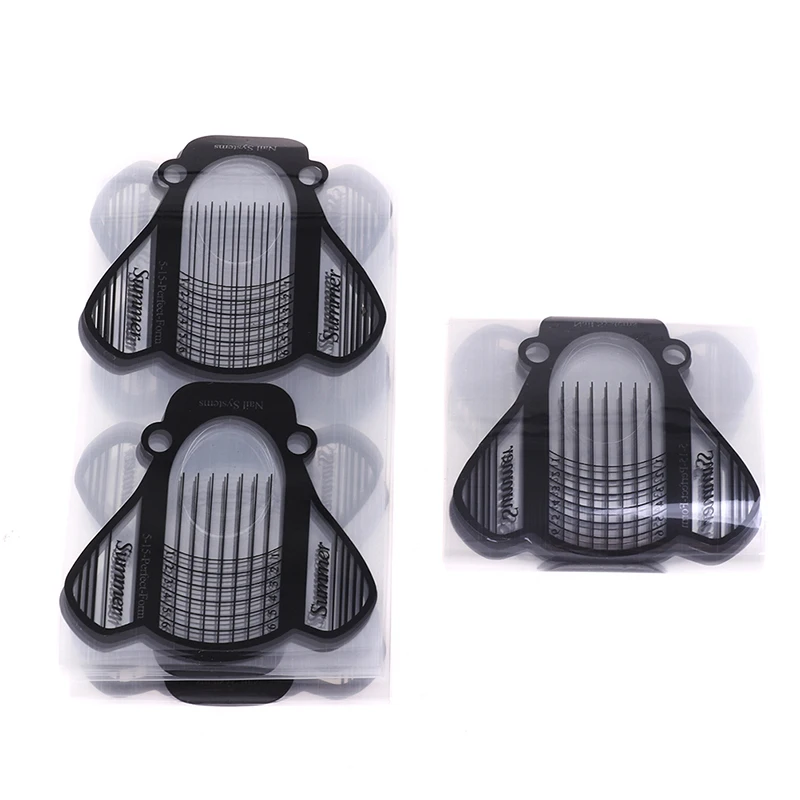 Форма для наращивания ногтей французский акрил УФ-гель трафарет инструмент