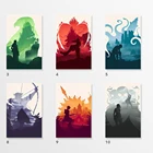 Плакат по мотивам фильма Игра престолов, художественный принт на холсте, Минималистичная Настенная картина в современном стиле ретро, домашний декор