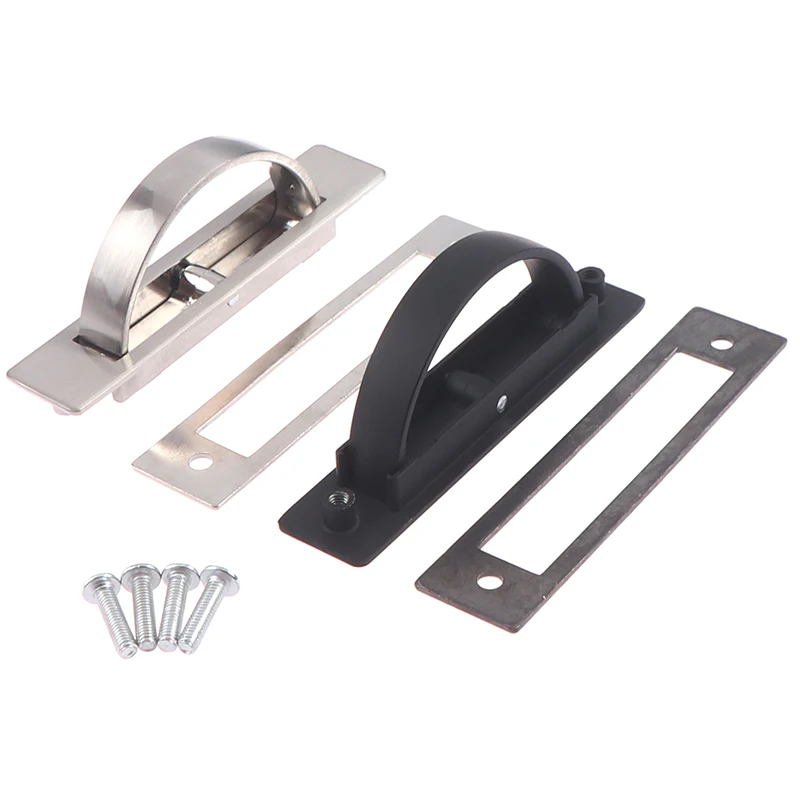 Скрытые дверные ручки Tatami из цинкового сплава встраиваемая Встраиваемая крышка