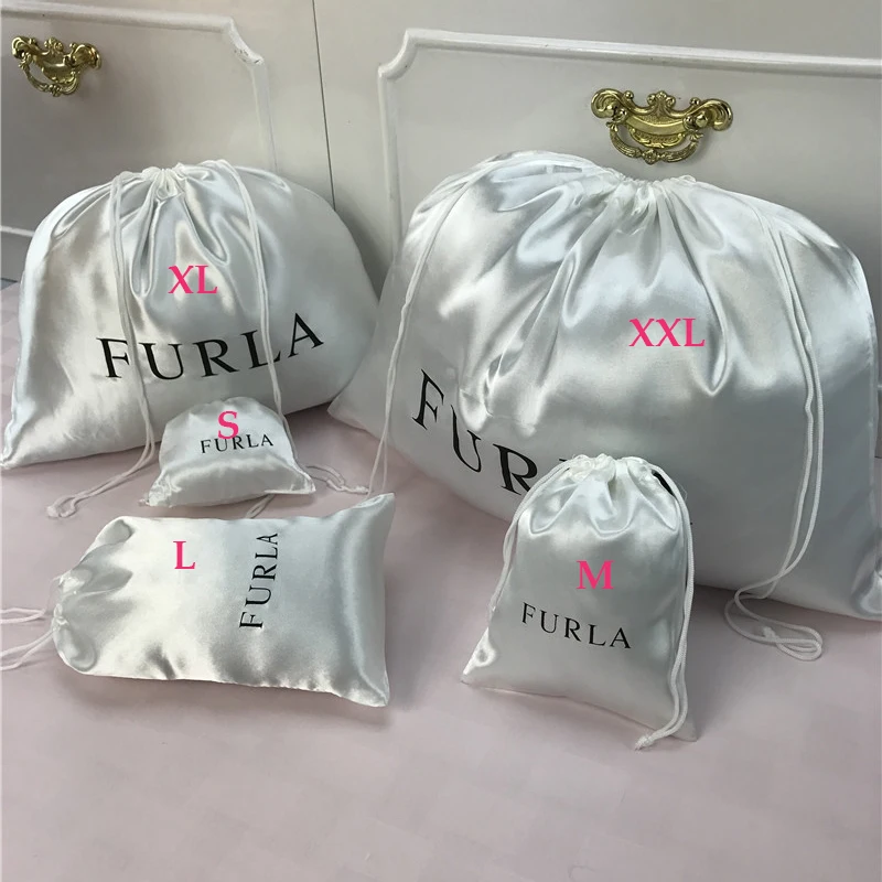 50 шт. атласная сумка гладкие шелковые мешки для волос упаковка ювелирных изделий