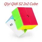 Новинка Qiyi Qidi S2 Stickerelss 2x2 Qidi W 2x2x2 5,0 см скоростной куб черный Magico Cubo 2x2x2 головоломка для начинающих игрушки для детей 2x2
