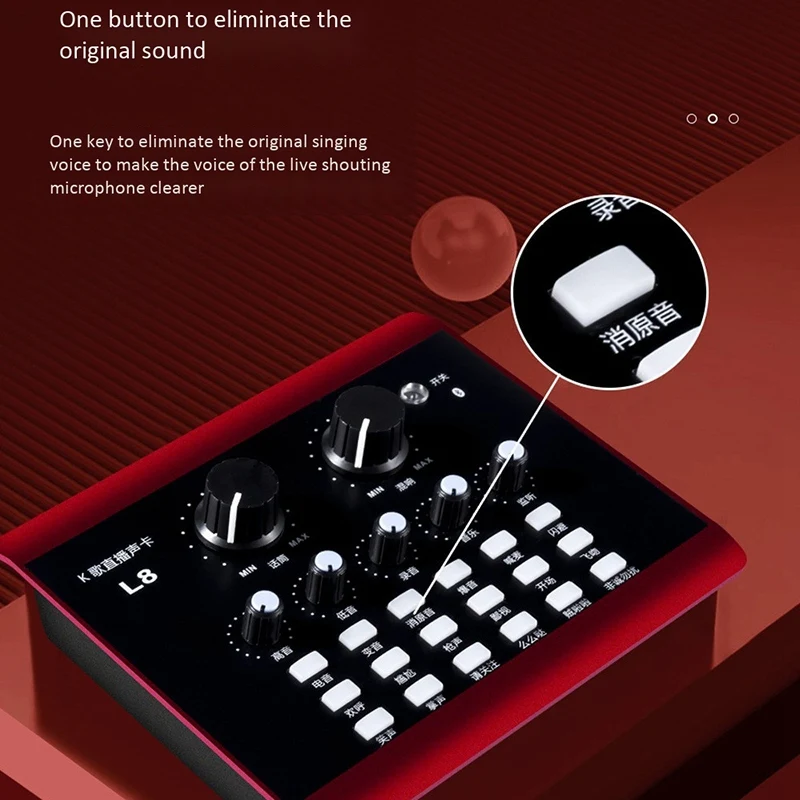 L8 Live Sound Card Voice Changer Device for PS5//Phone/iPad/Computer with Multiple Funny Effect | Компьютеры и офис