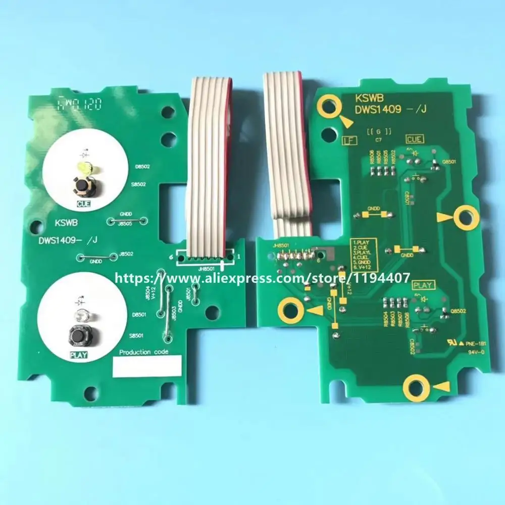2pcs CDJ2000 CDJ-2000 Play/Cue PCB Circuit Board Part DWS1409 JAPAN | Электроника