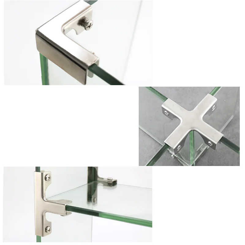 Т-образный угловой зажим из нержавеющей стали 304 8 шт.