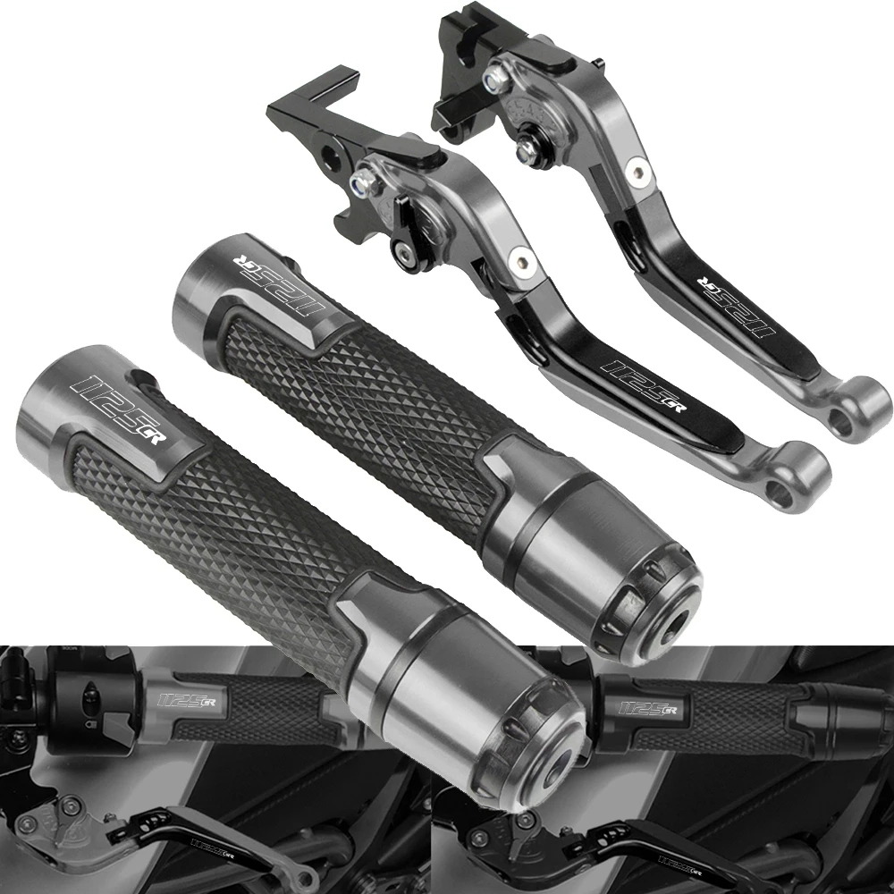 

For BUELL 1125 CR 1125CR 2009 Motorcycle Accessories Aluminum Adjustable Brake Clutch Levers Handlebar Grip Handle Hand Grips