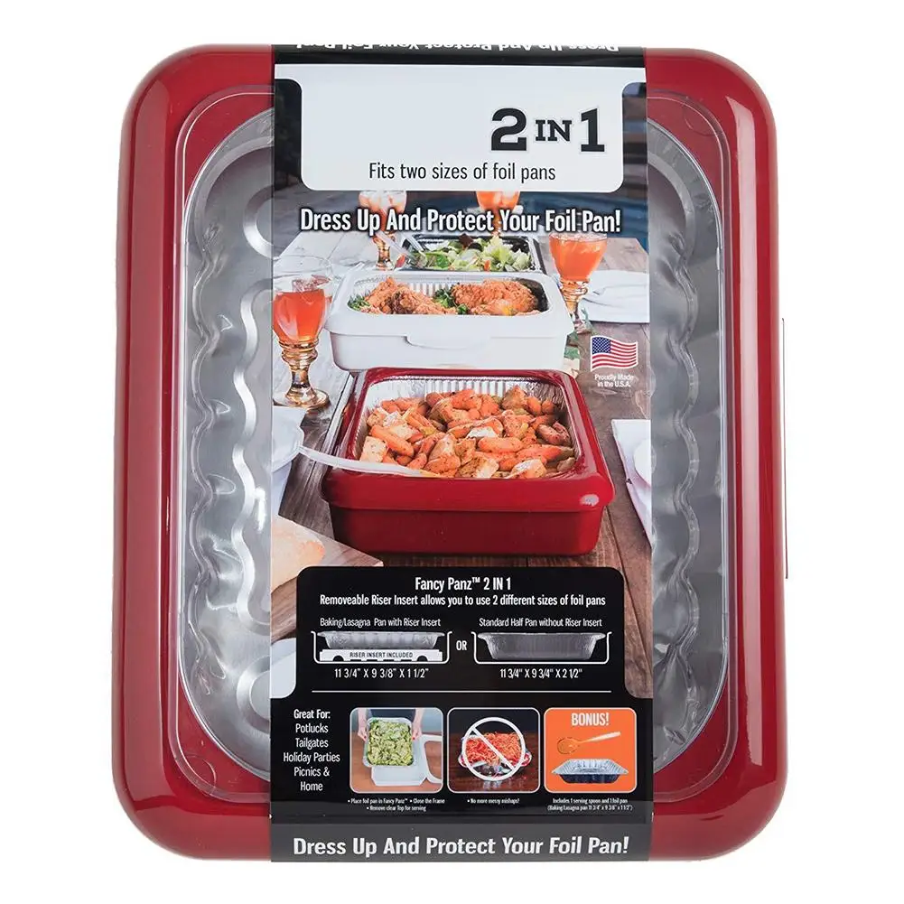 

Insulation Lunch Box Fresh-keeping Durable Pan with Large Capacity Aluminum Tin Foil Tray for Picnic Kitchen Food Container Tool