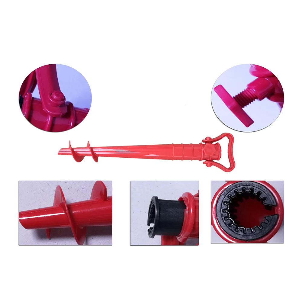 Открытый пляж Кемпинг садовый зонт вставка высокого качества пластиковые дюпеля