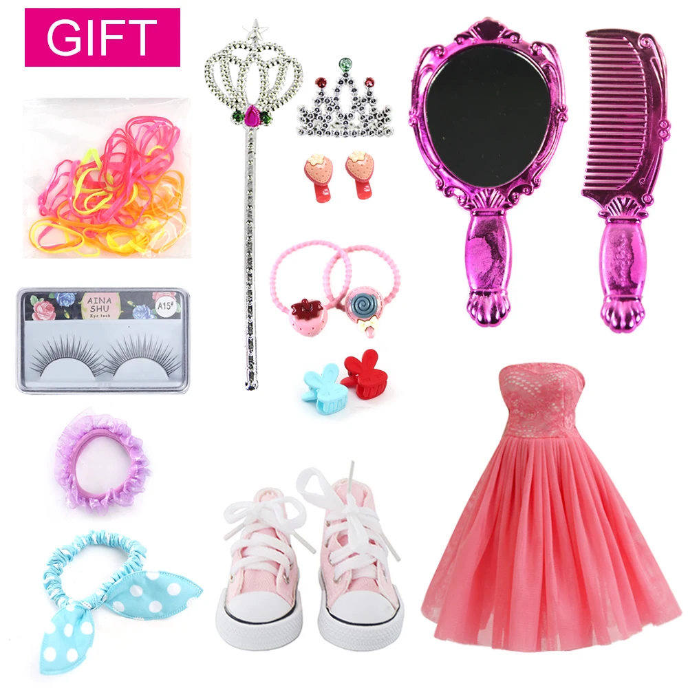 

UCanaan 23.6'' BJD SD Doll 19 Joints with Clothes Outfit Shoes Wig Hair Makeup for Girls Gift and Dolls Collection