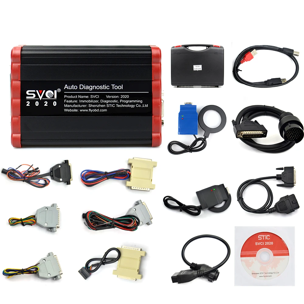 SVCI2020 SVDI FVDI OBD2 ключевой программист все функции VVDI2 SVCI V2015 FVDI J2534 без ограничений Fvdi