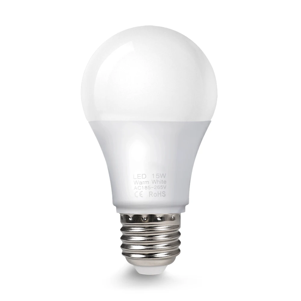 

6pcs/Lot LED Lamp E27 Led Bulb 220V 18W 15W 12W 9W 6W 3W Home Bombilla Lampada Cold/Warm White For Indoor Living Room Light Bulb
