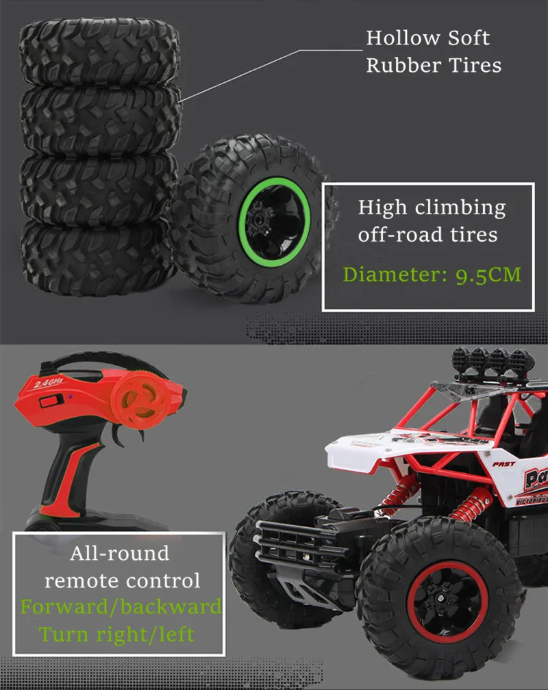 1:12 4WD rc автомобили обновленная версия 2.4 г радио Управление RC Cars игрушки багги High Speed грузовиков Off- грузовых автомобилей игрушки для детей машина на радиоуправлении машинки на пульте управления
