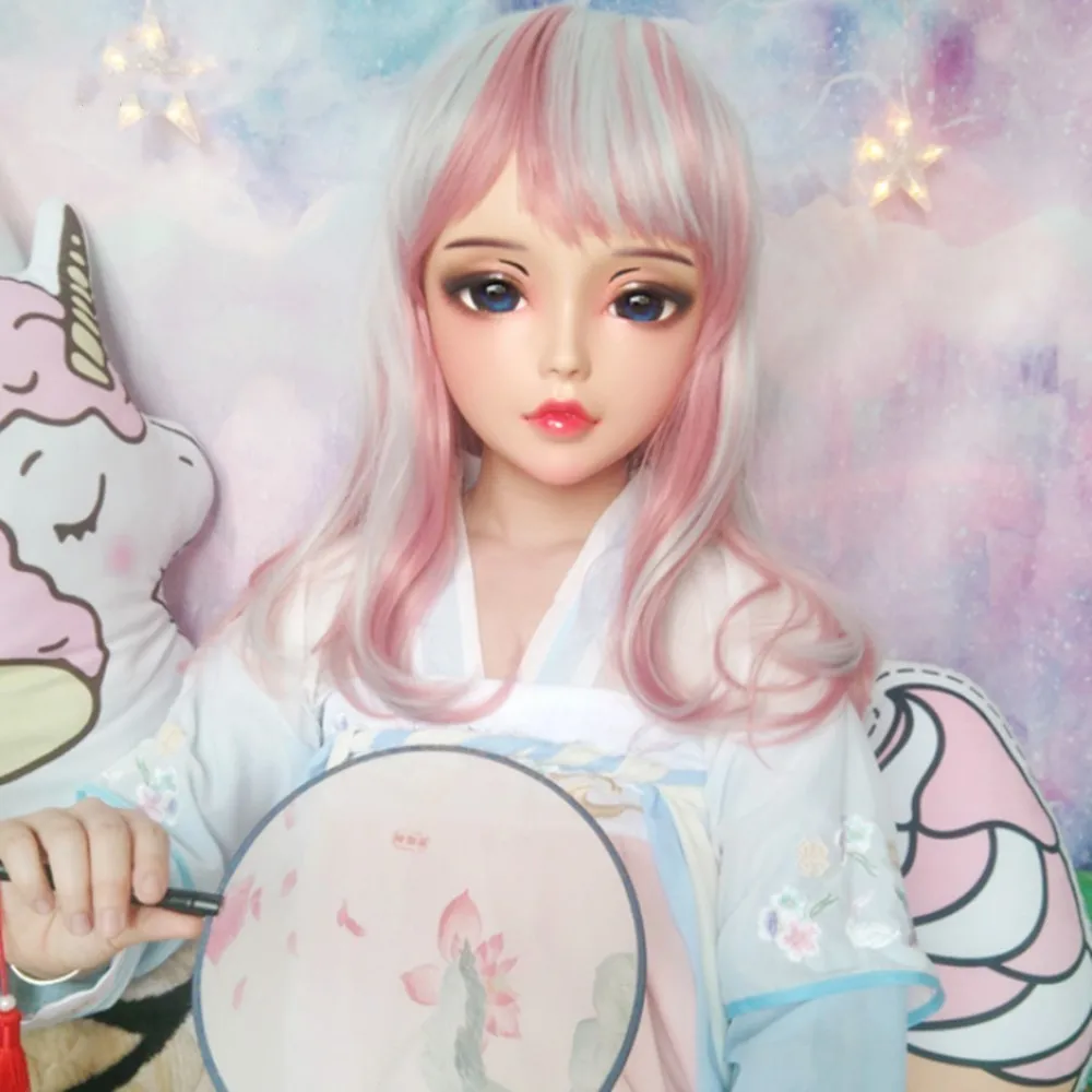 Ноу кигуруми BJD Перманентный макияж аниме маска женская для лица Трансвестит