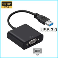 usb to vga adapter usb 3 0 to vga multi display adapter converter external video graphic card portable for pc monitor projector