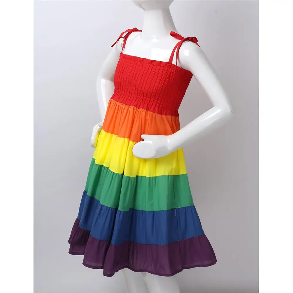 Летнее платье для маленьких девочек Платье принцессы до середины голени на