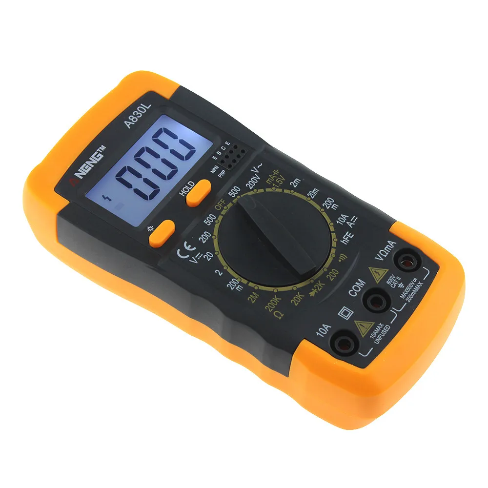 Автоматический Профессиональный электрический ручной тестер с ЖК дисплеем