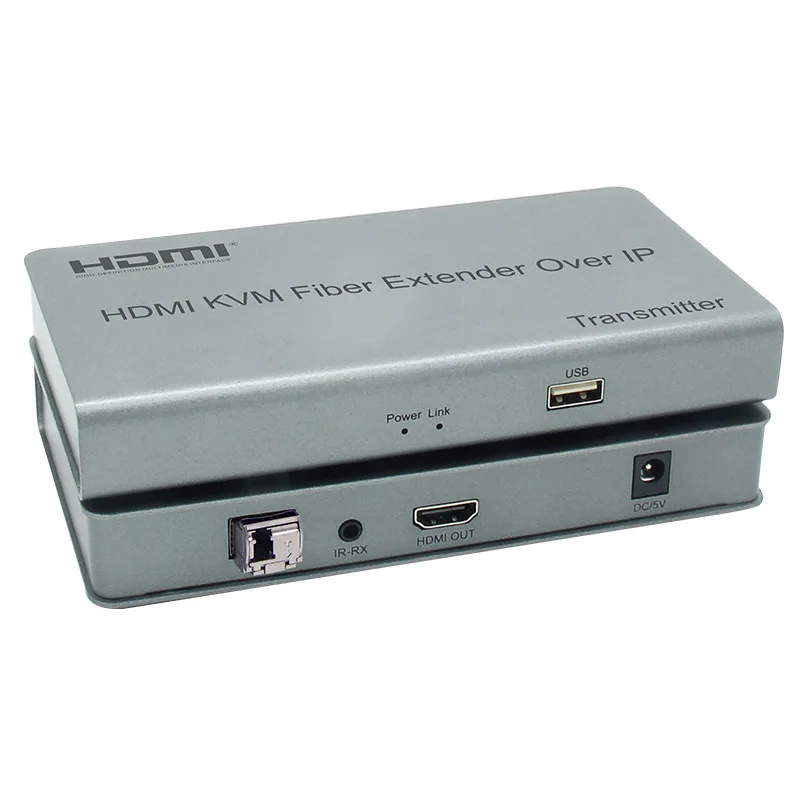20 км HDMI KVM удлинитель Переключатель IP LC SC 1080P 60 Гц переключатель USB клавиатура мышь
