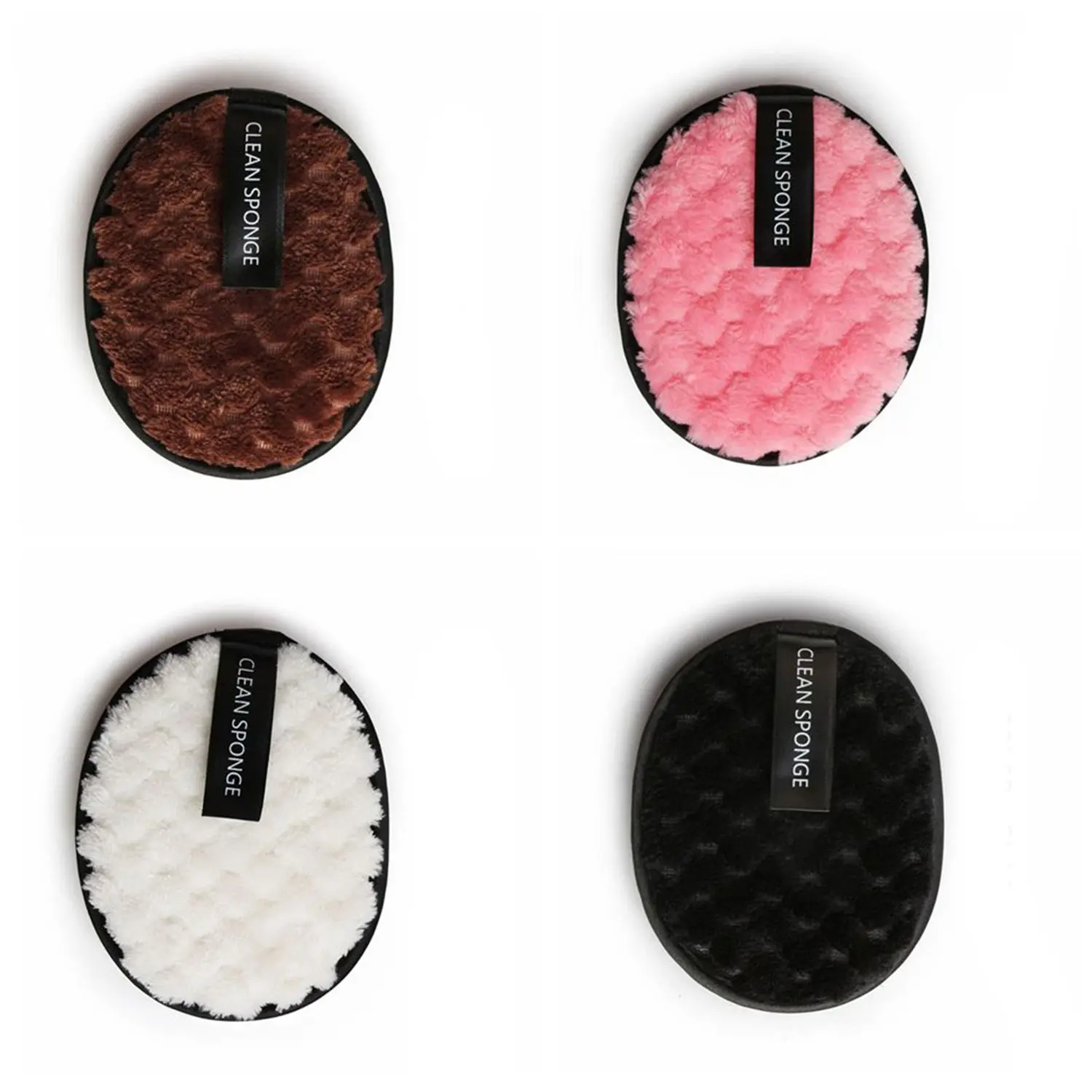 

Women Soft Microfiber Beauty Essentials Face Cleaner Cleansing Cloth Pads Makeup Remover Towel Plush puff