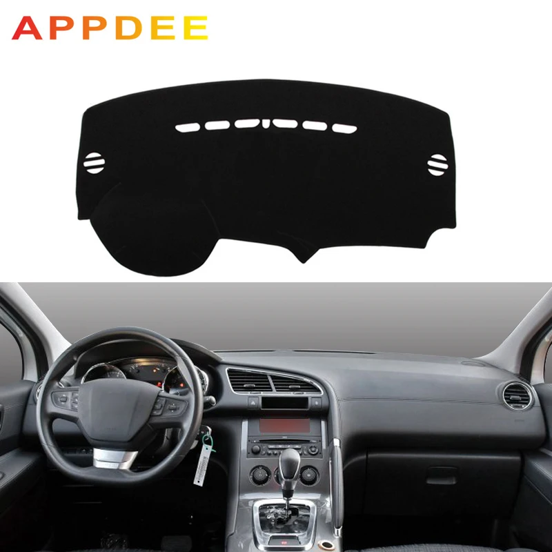 Приборная панель автомобиля APPDEE коврик для приборной панели Peugeot 3008 I 2008 2009 2010 2011