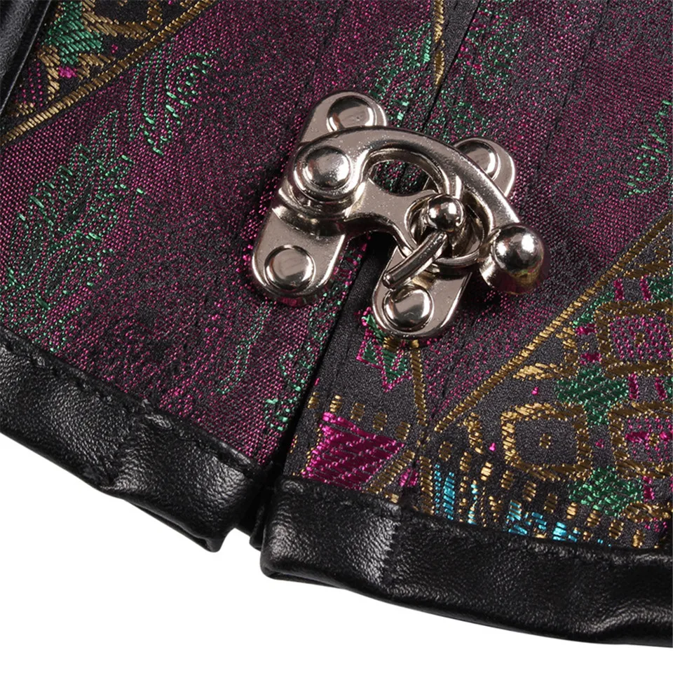 Wechery корсаж стимпанк корсет сексуальные корсеты и бюстье тонкий Для женщин