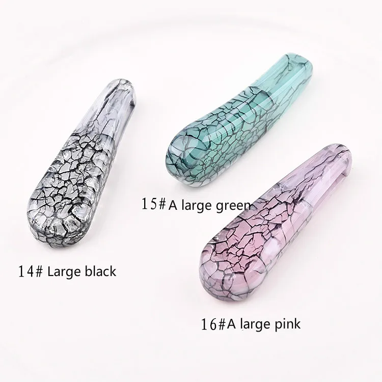 Корейский акриловый взрывоопасный взрывчатый длинный каплевидный ювелирный