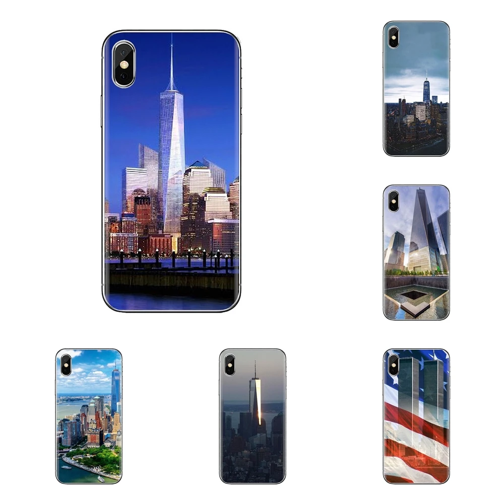 One World Trade Freedom Tower для Samsung Galaxy A3 A5 A7 A9 A8 Star A6 Plus 2018 2015 2016 2017 прозрачные мягкие чехлы |