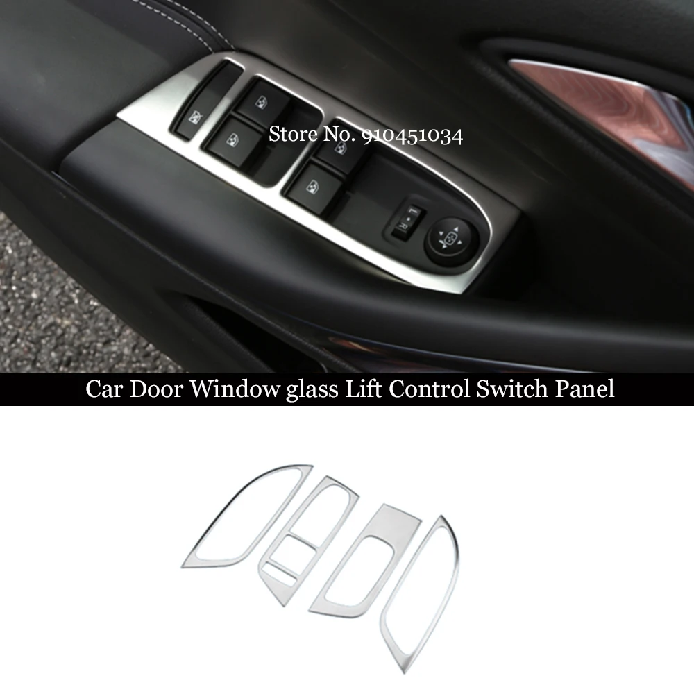 

For Opel Astra K 2016 2017 2018 2019 Accessories LHD Interior Door Panel Window Button Trim Bezel Garnish Cover Car Styling