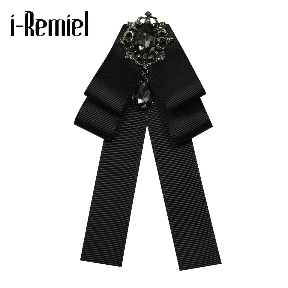 I Remiel Винтажная брошь в виде галстука бабочки булавки и броши для воротника