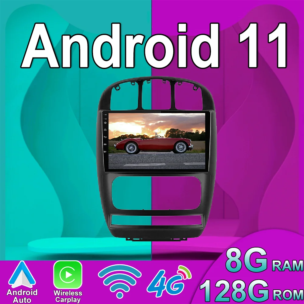 

Android 11 For Dodge Caravan 4 2000 - 2007 Car Stereo Radio Multimedia Video Player Navigation GPS Wireless Carplay DSP IPS