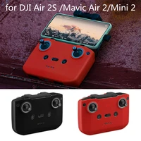 for dji air 2s mavic air 2mini 2 remote control dust cover silicone case cover drone accessories black and red
