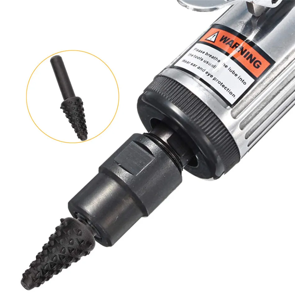 

5 шт./10 шт. роторные напильники для рукоделия высокое качество 1/4 дюйма хвостовик роторный Рашпиль напильники заусенцы по дереву шлифовальны...