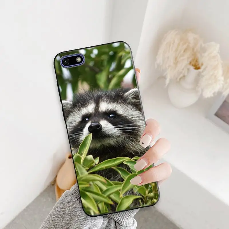 

Animal Raccoon Fox lovely cute Phone Case For Redmi K 7 8 9 20 30 X A Pro Note 4 5 6 7 8 X A T Cover