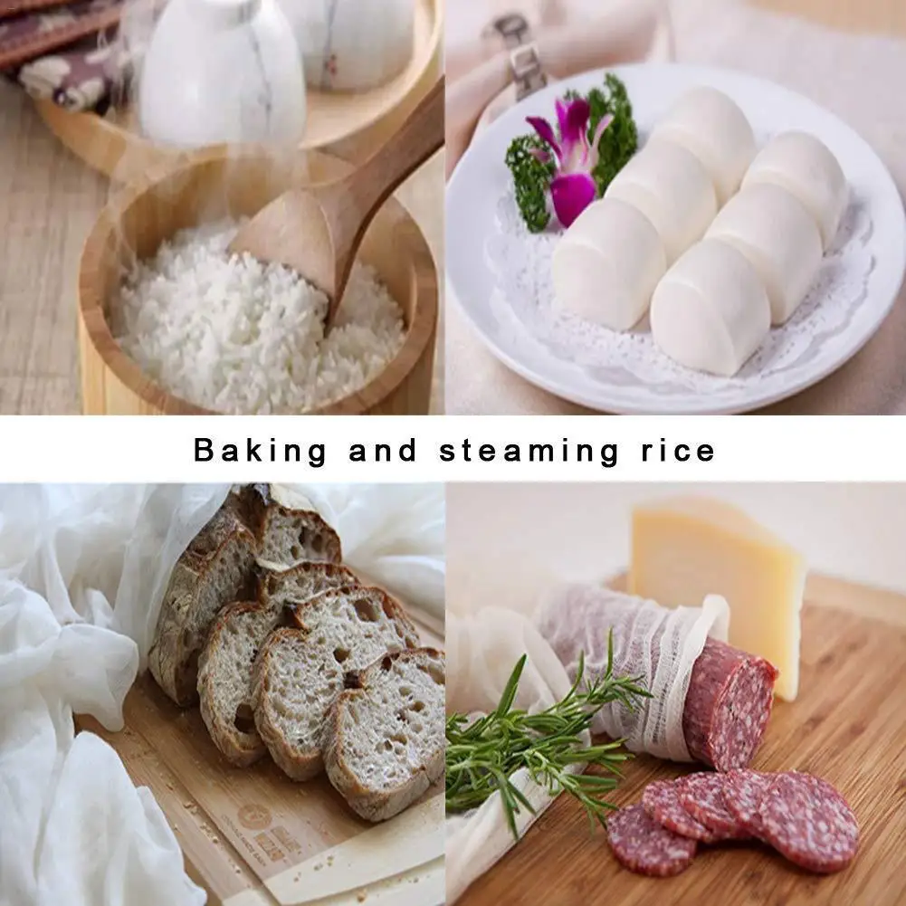 Ультратонкая хлопковая марля для сыра не отбеленная ткань лучше всего подходит