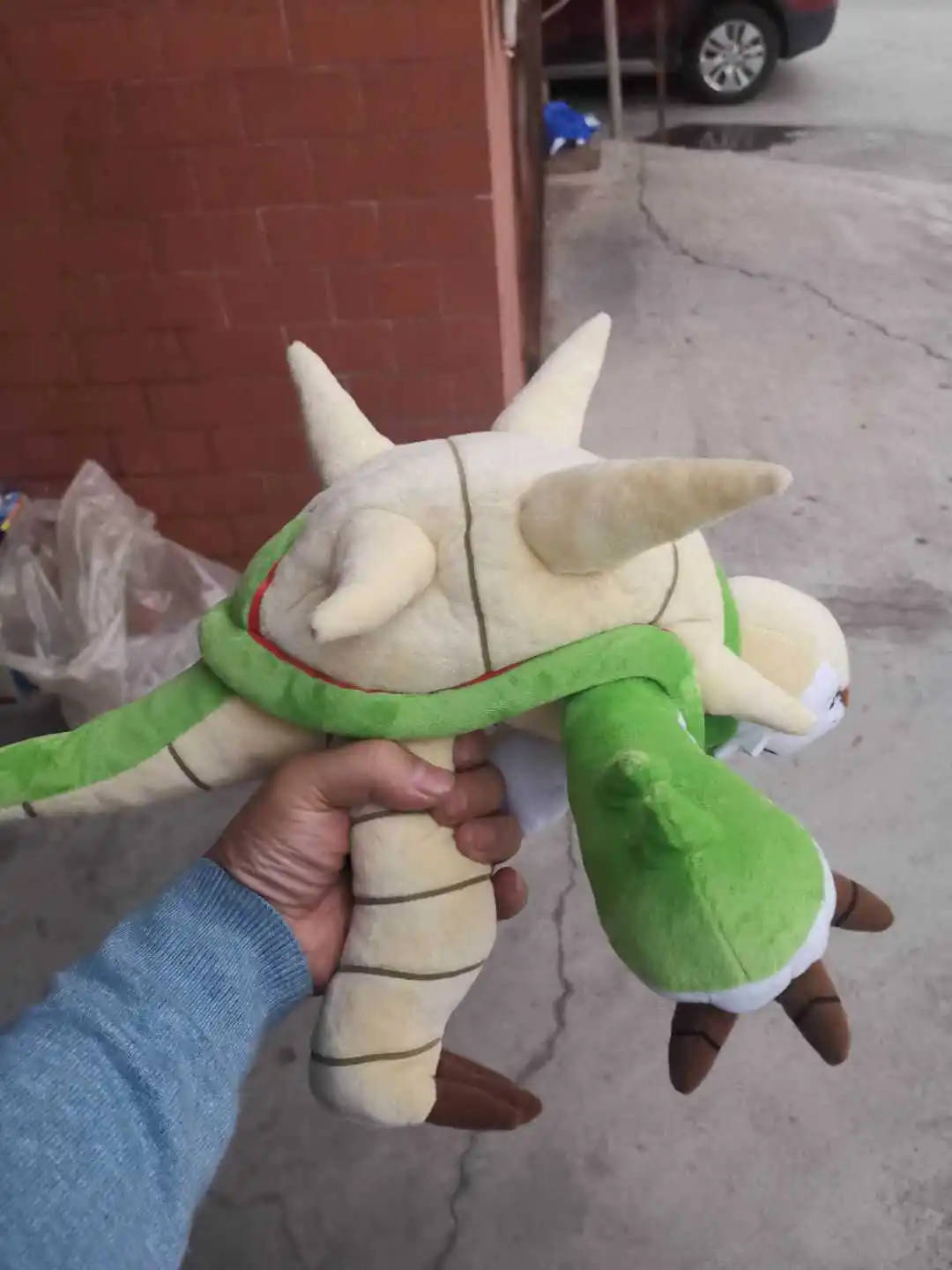 

30CM New Chesnaught Anime Stuffed Plush Figure Kid Soothing Doll Toy