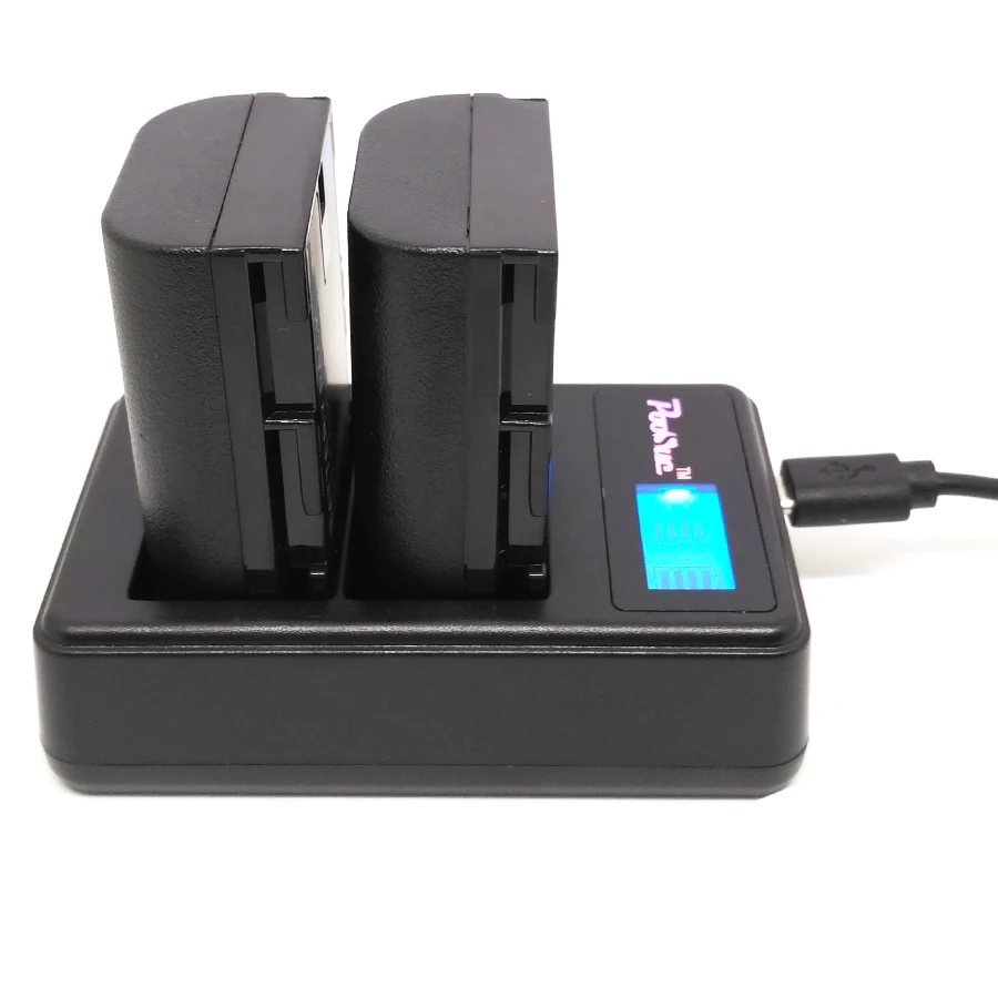PooSue 2650mAh LP E6 LP-E6 Battery +LCD Dual Charger LP-E6N For Canon EOS 5D 6D 60D 60Da 7D 70D 80D 5DS R Mark II III | Электроника