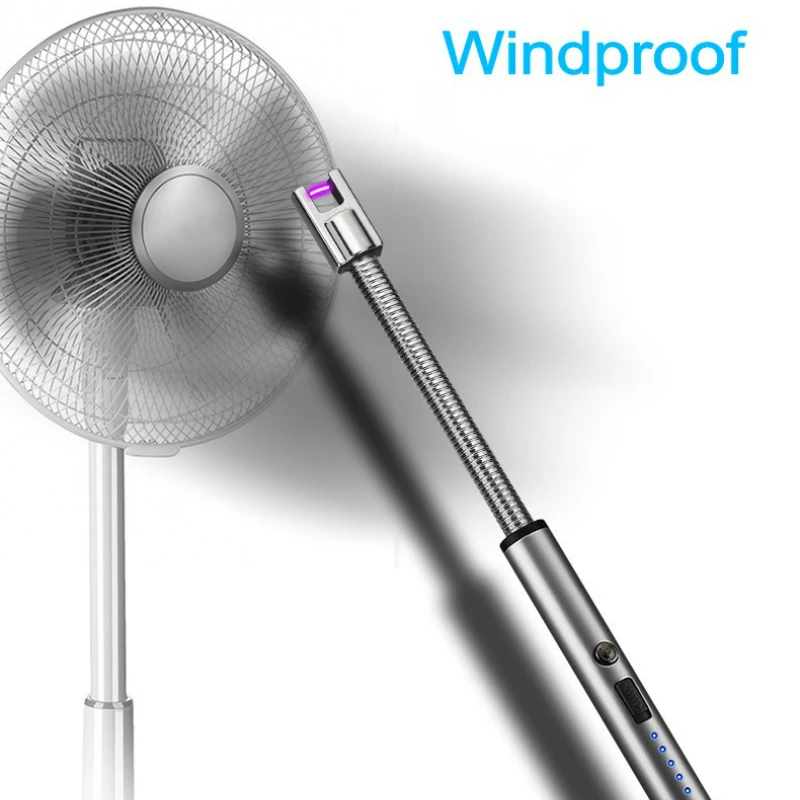 Новая зажигалка для барбекю с USB зарядкой фонарь шлангов электрическая