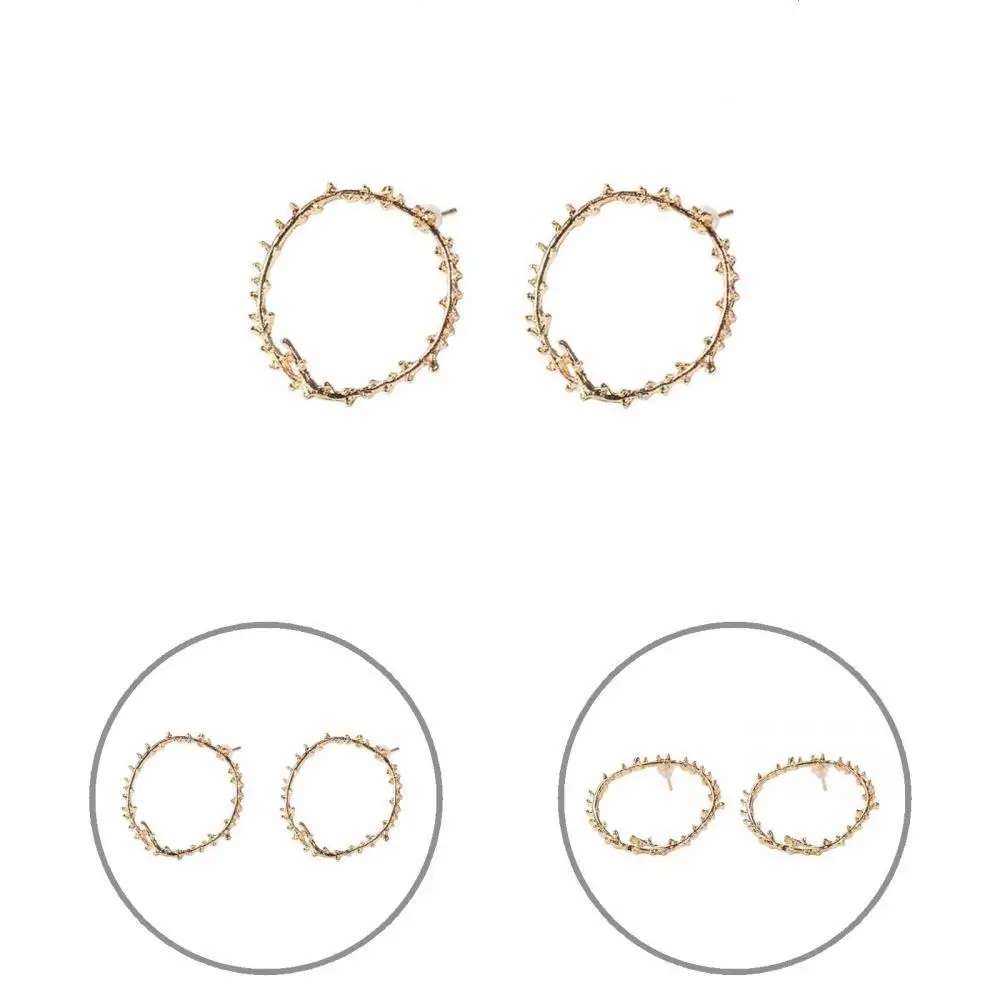 

Women Leaf Branch Circle Geometric Dangle Ear Stud Earrings Party Jewelry Gift