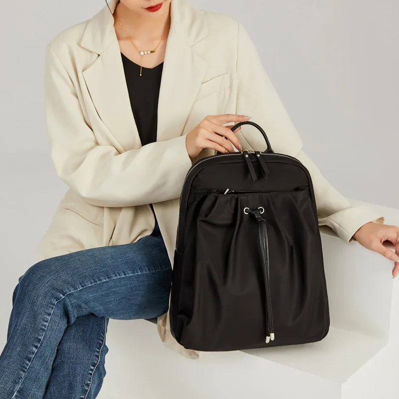 

Bags for Women New Fashion Large Capacity Simple Travel Backpack Wild Lady Shoulder Bag Purses and Handbags Luxury Designer